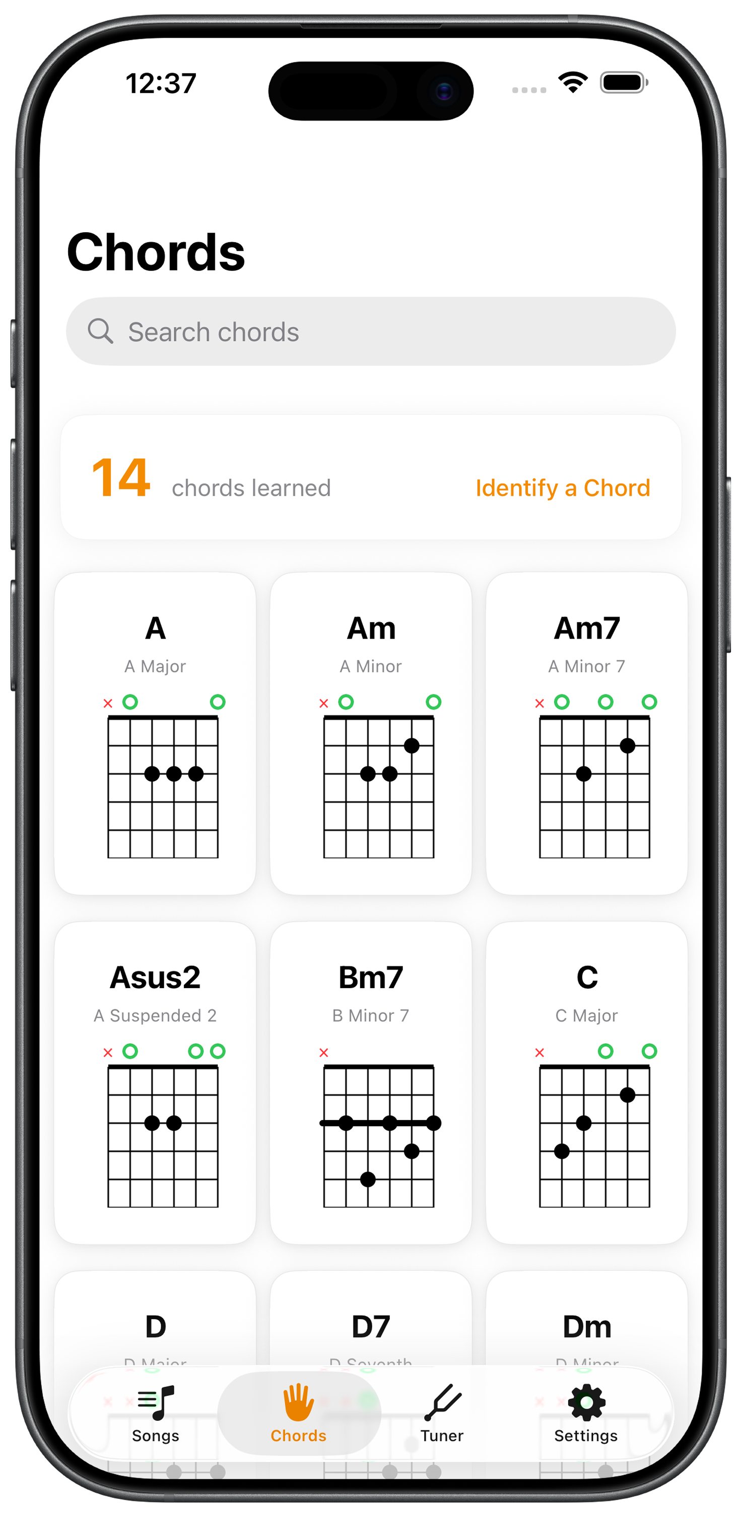 Chords View